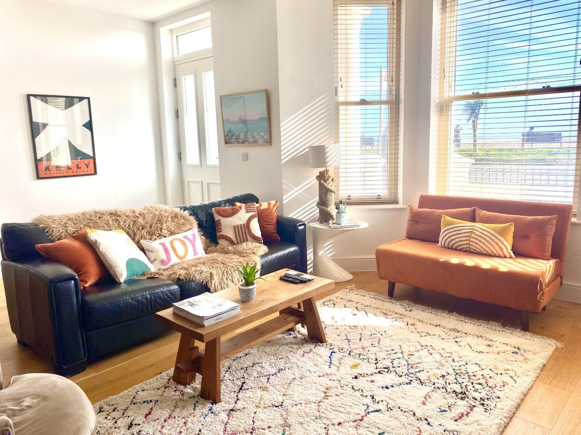 Stunning 2 Bed Apartment Sea Views And Parking Worthing Dış mekan fotoğraf